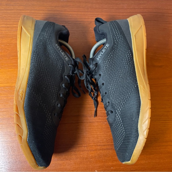 Hylete Mens Black Circuit Cross Training Weightlifting Shoes Size 11 Vibram - Picture 5 of 14